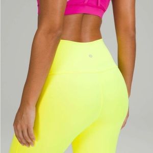 Lululemon Wunder Under High-Rise double lined Tight Luxtreme Highlight Yellow